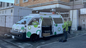 ケーブルテレビ 小型中継車