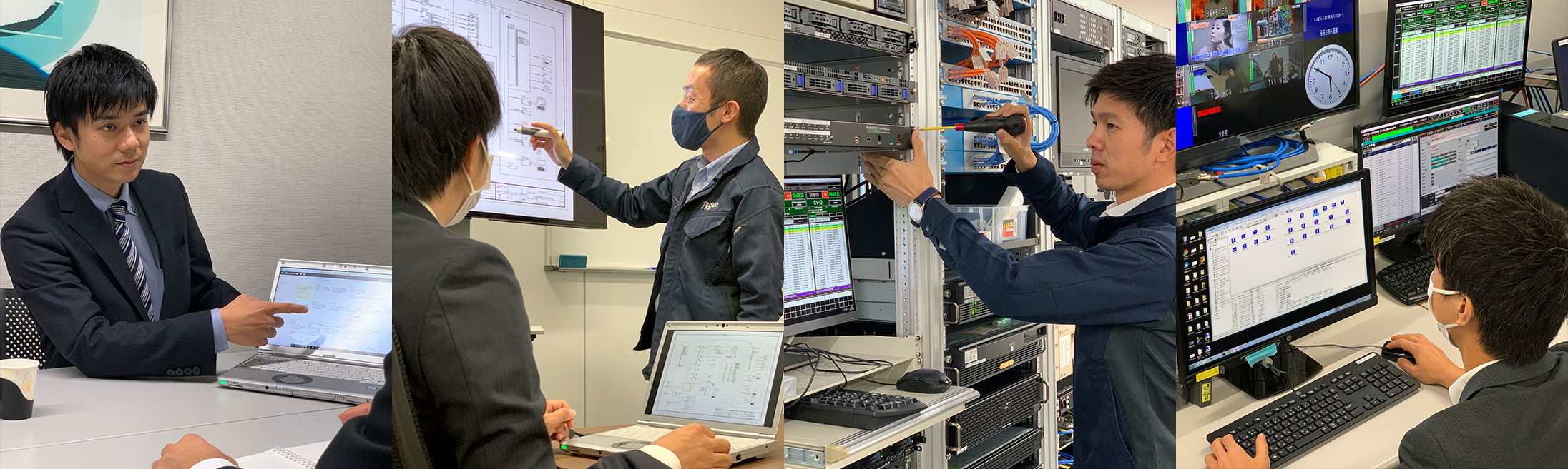 ケーブルテレビ局を中心とした放送業界向けに、映像・音響・ネットワークに関わる様々なシステム設計・構築、ならびに関連するアプリケーションを開発し、お客様の要望に柔軟に対応したソリューションを提供しております